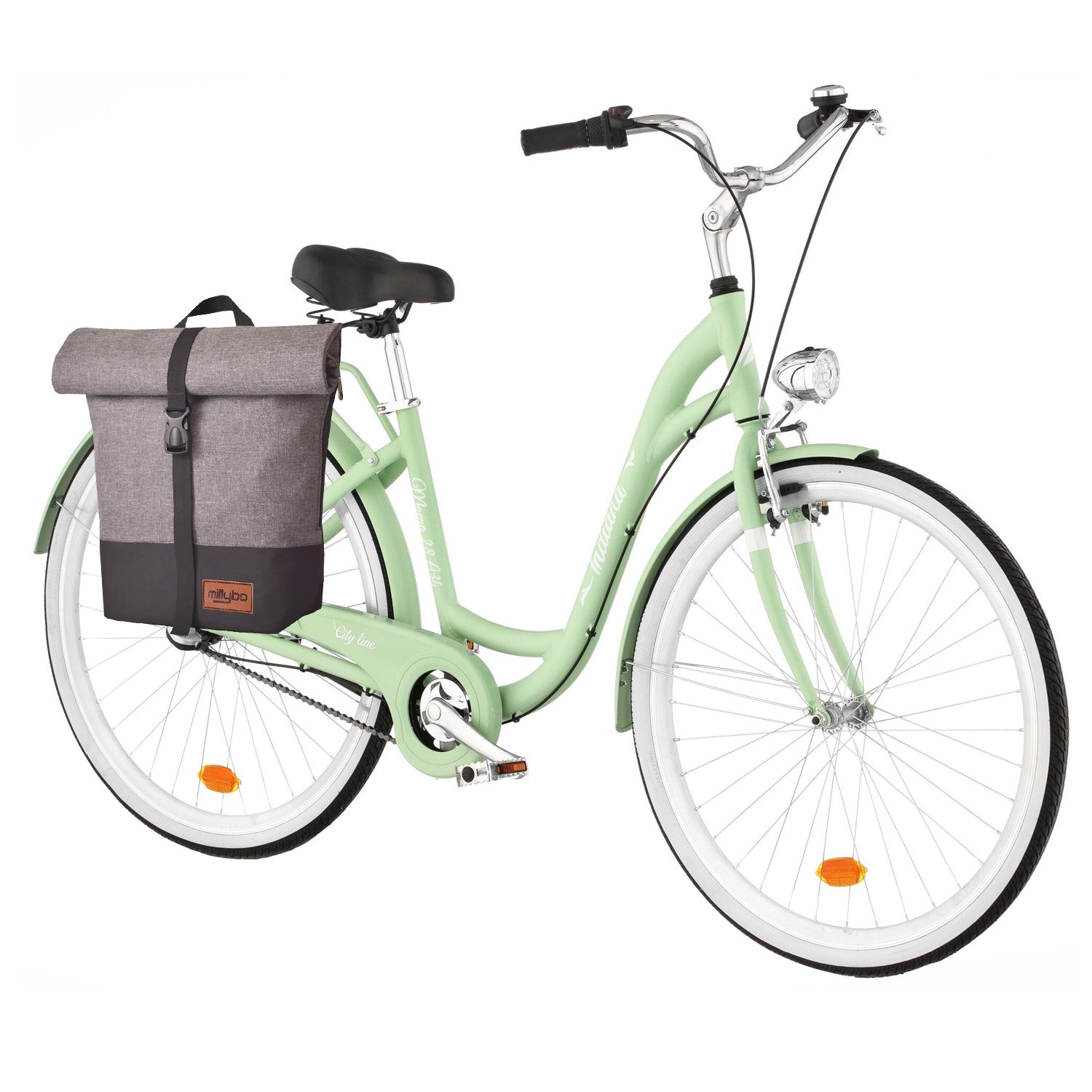 MILLYBO HANDY – Fahrradtasche und Rolltop-Rucksack 270.001