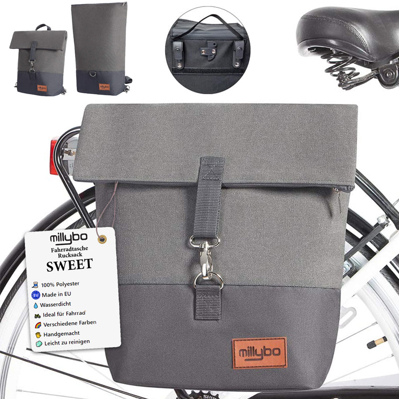 MILLYBO SWEET – Stylische Fahrradtasche & Rucksack für Damen 801.007