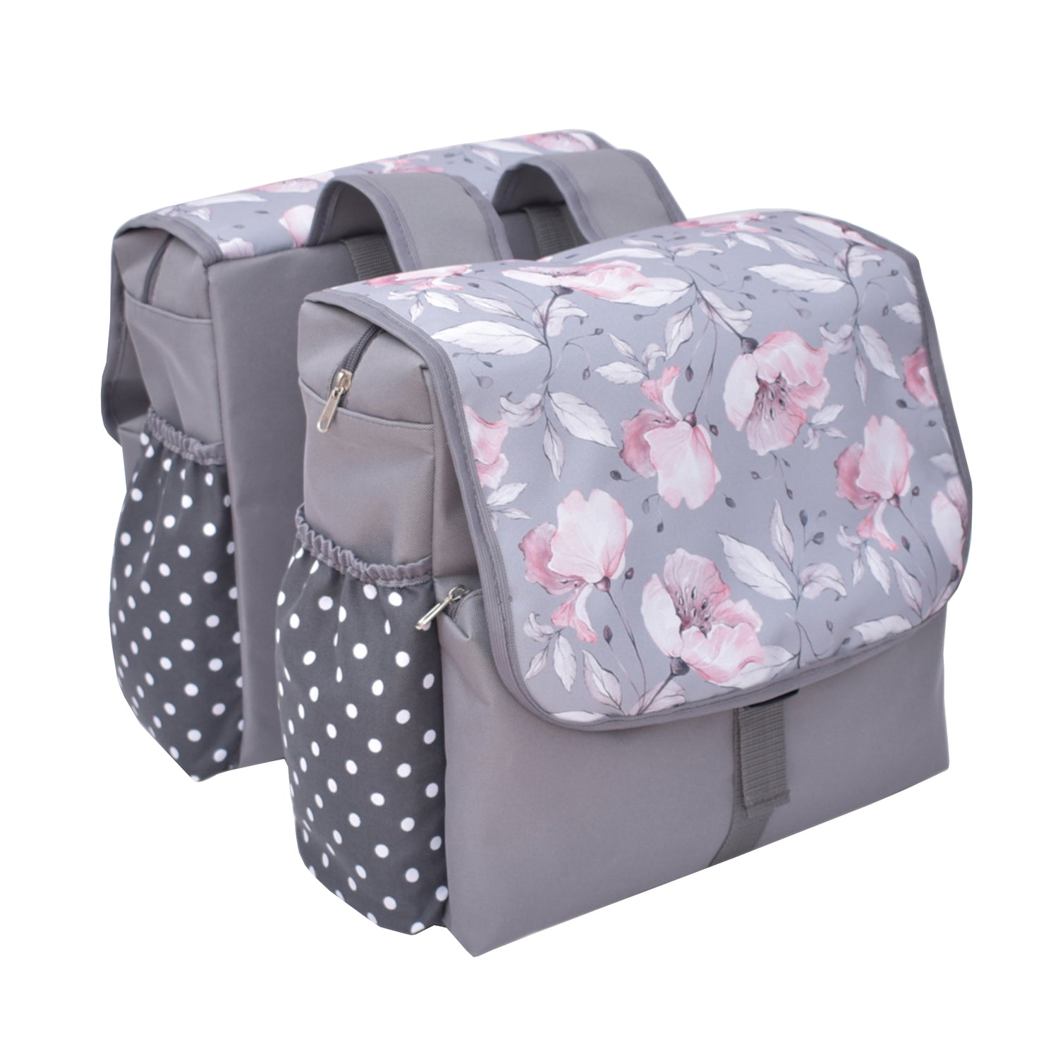 MILLYBO BETSIE Double – Doppelfahrradtasche 28L für Gepäckträger 110.006