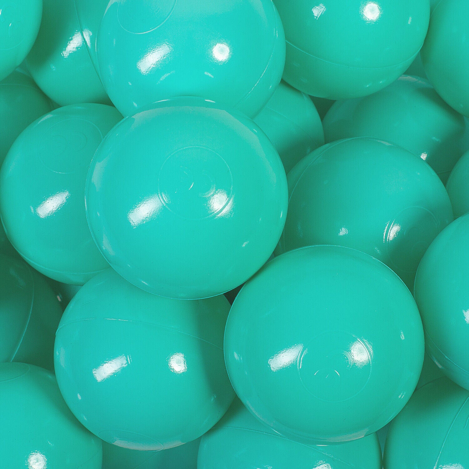 MILLYBO Plastikbälle 7 cm – Perfekt für Bällebad & Spielzelt - Mint