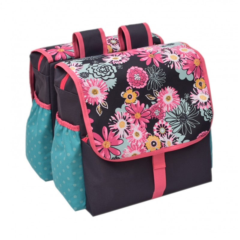 MILLYBO BETSIE Double – Doppelfahrradtasche 28L für Gepäckträger 110.001
