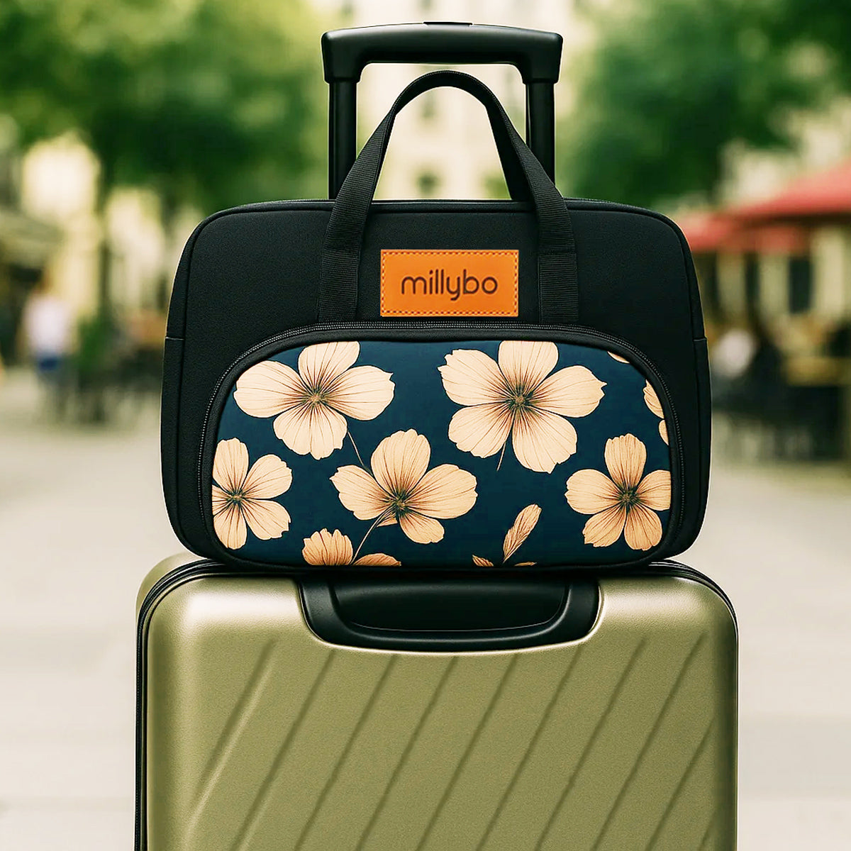 MILLYBO Reisetasche 40×30×20 cm – Handgepäck & Bordgepäck Flugtasche 701.008S