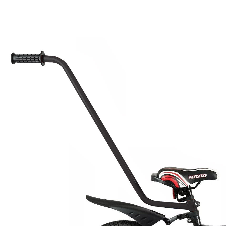 MILLYBO Universelle Schubstange für Kinderfahrrad 12–20" – Mehr Kontrolle & Sicherheit für Eltern: Schwarz