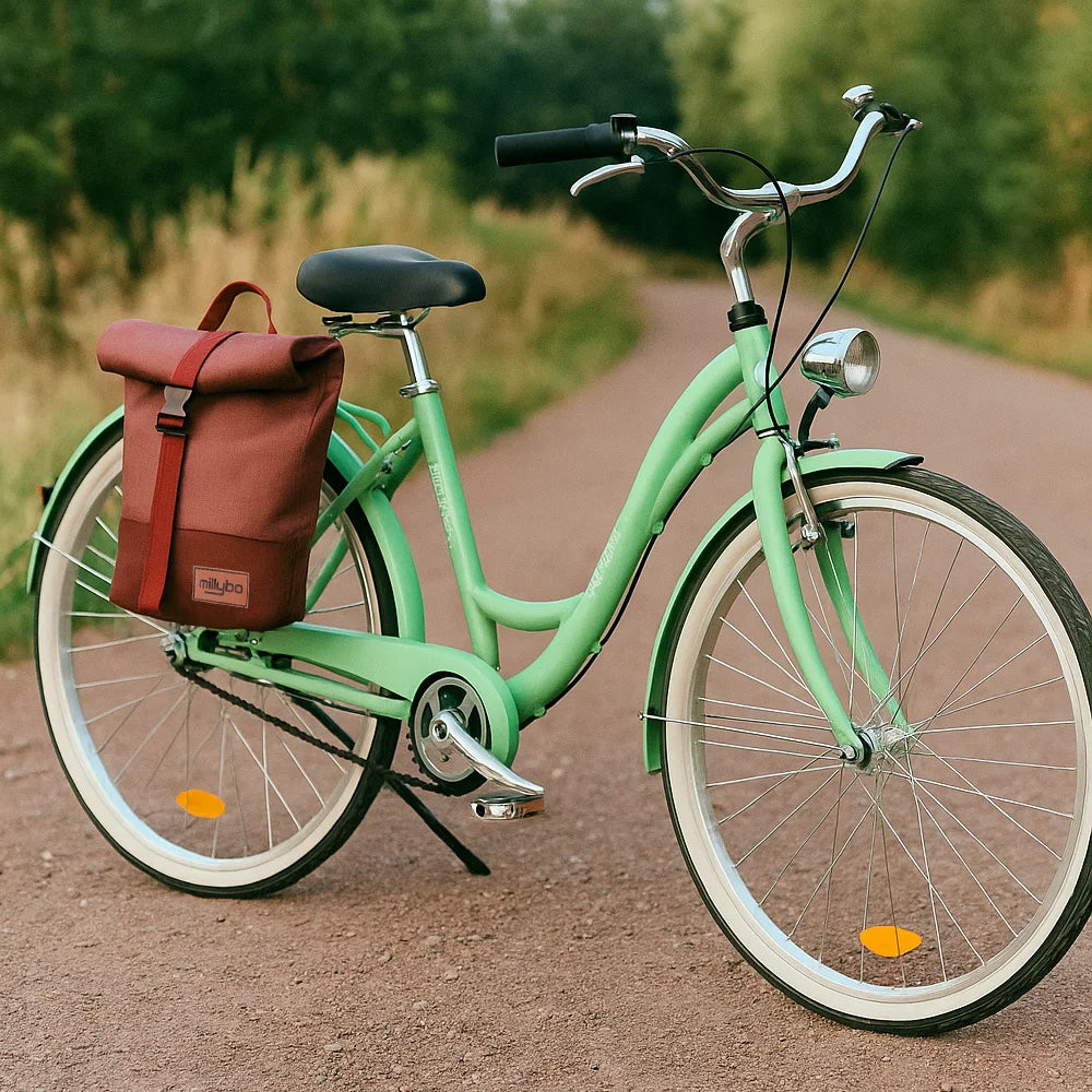 MILLYBO HANDY – Fahrradtasche und Rolltop-Rucksack 270.006
