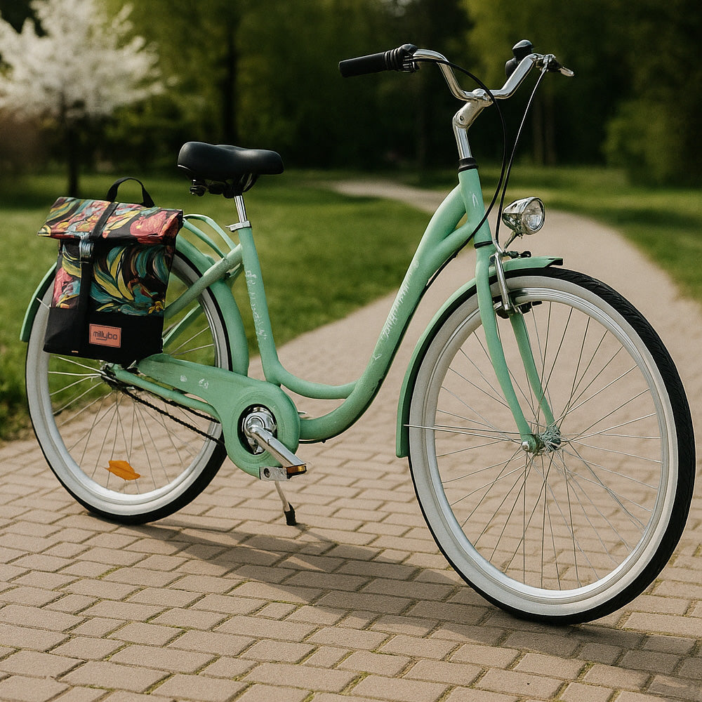 MILLYBO HANDY – Fahrradtasche und Rolltop-Rucksack 400.001