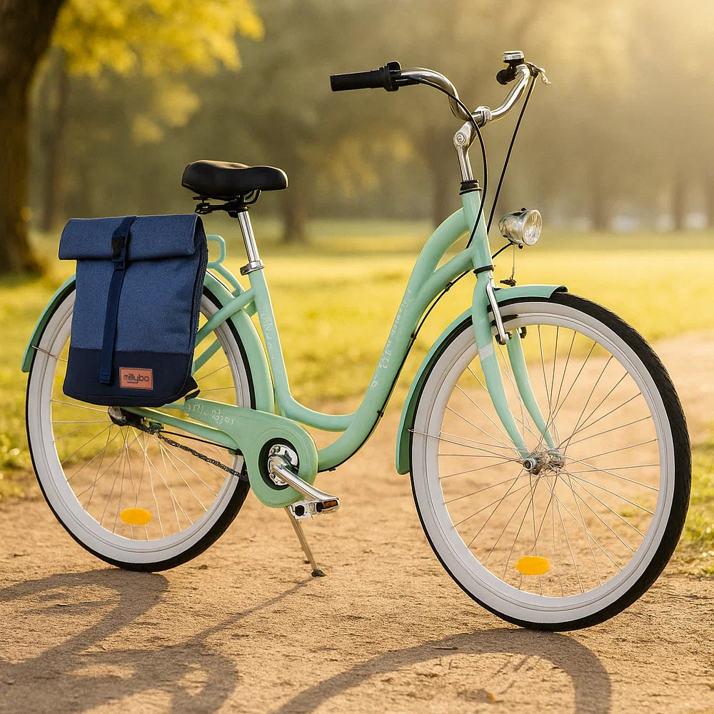 MILLYBO HANDY – Fahrradtasche und Rolltop-Rucksack 270.004