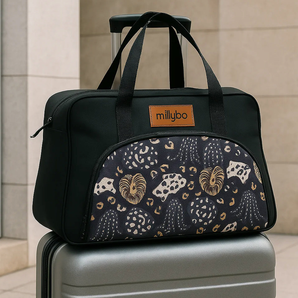 MILLYBO Reisetasche 40×30×20 cm – Handgepäck & Bordgepäck Flugtasche 700.005S