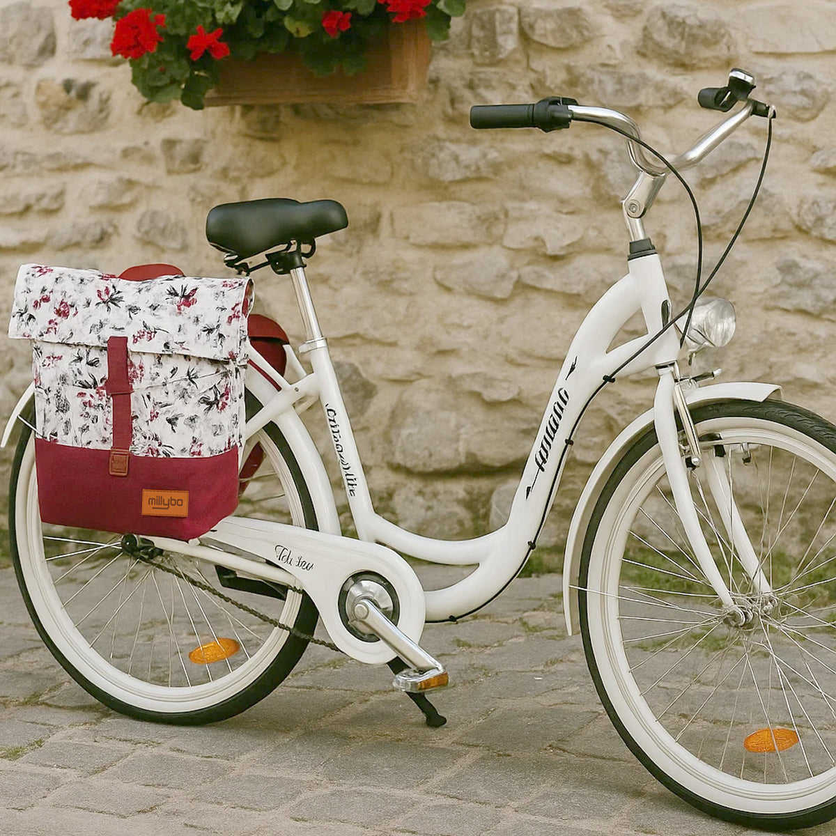 MILLYBO SWEET – Stylische Fahrradtasche & Rucksack für Damen 960.009