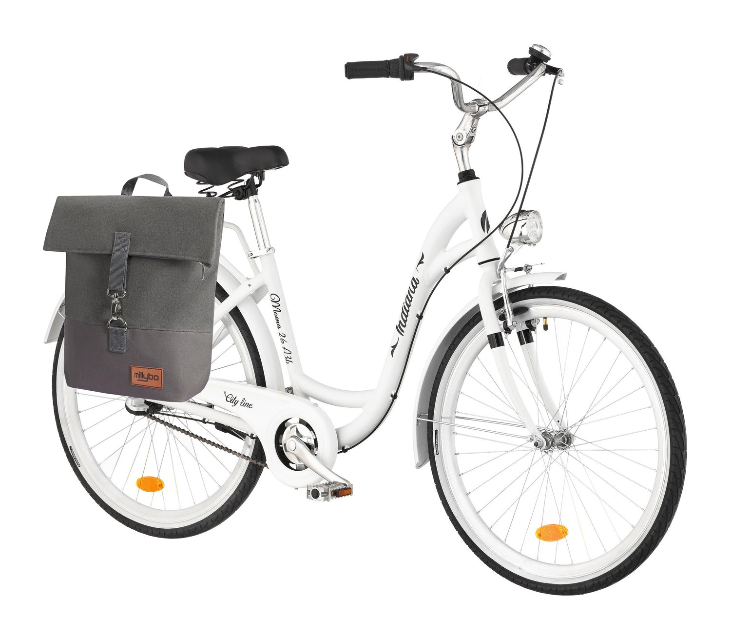 MILLYBO SWEET – Stylische Fahrradtasche & Rucksack für Damen 801.008