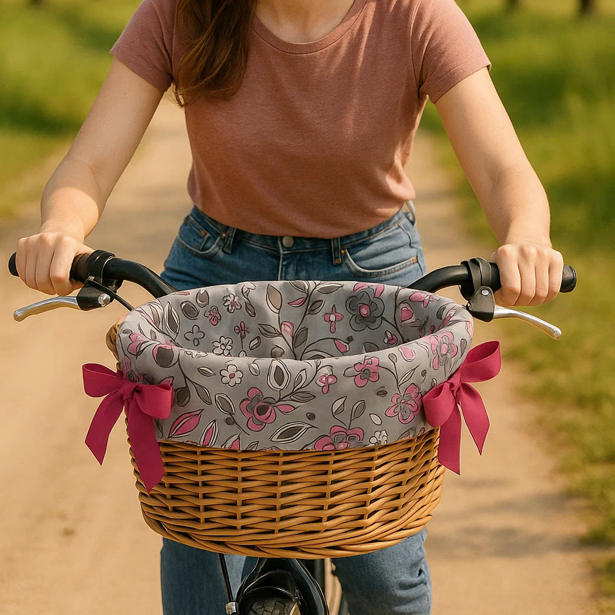 MILLYBO Fahrradkorb Einlage aus Stoff – Perfekte Passform & Schutz 380.002