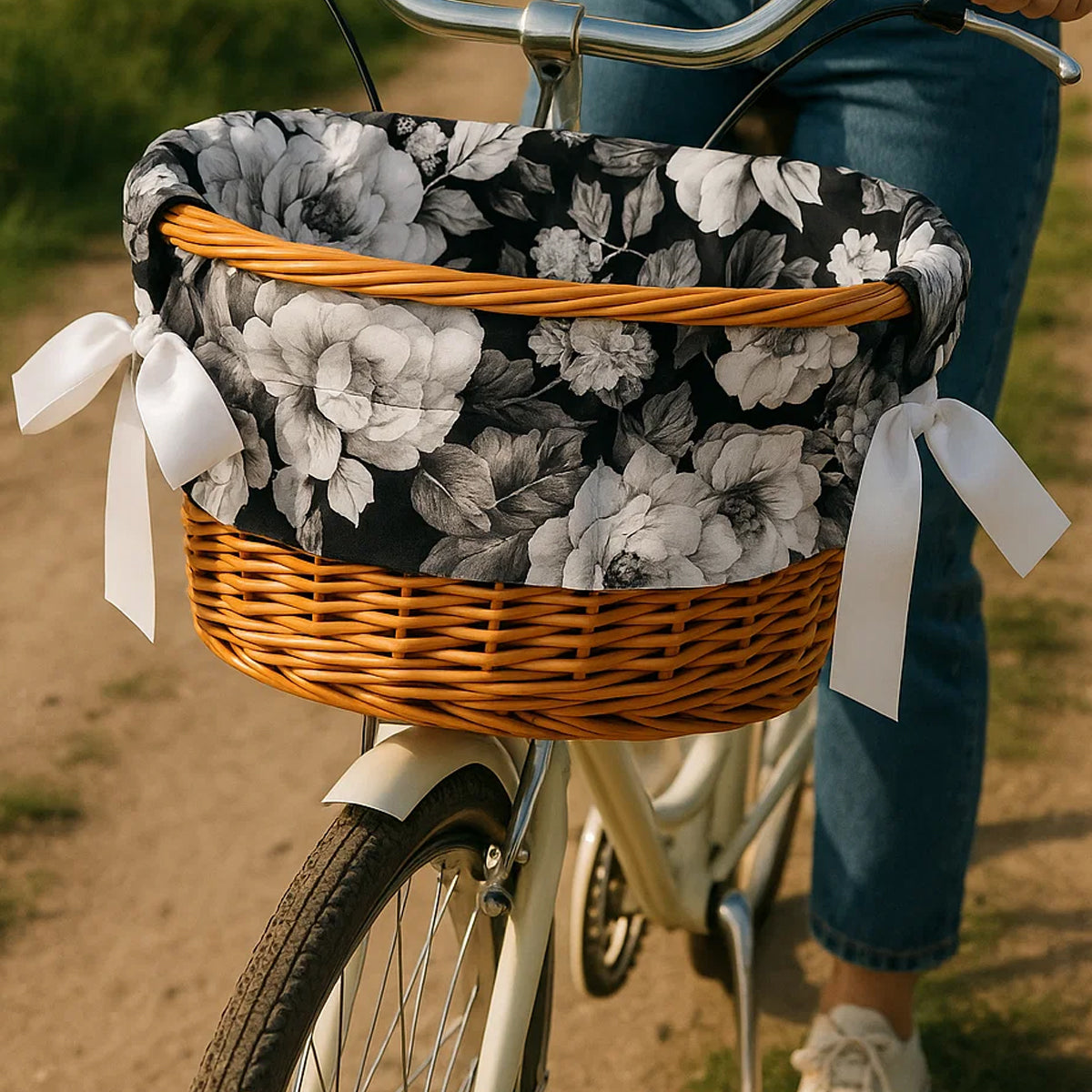 MILLYBO Fahrradkorb Einlage aus Stoff – Perfekte Passform & Schutz 901.006