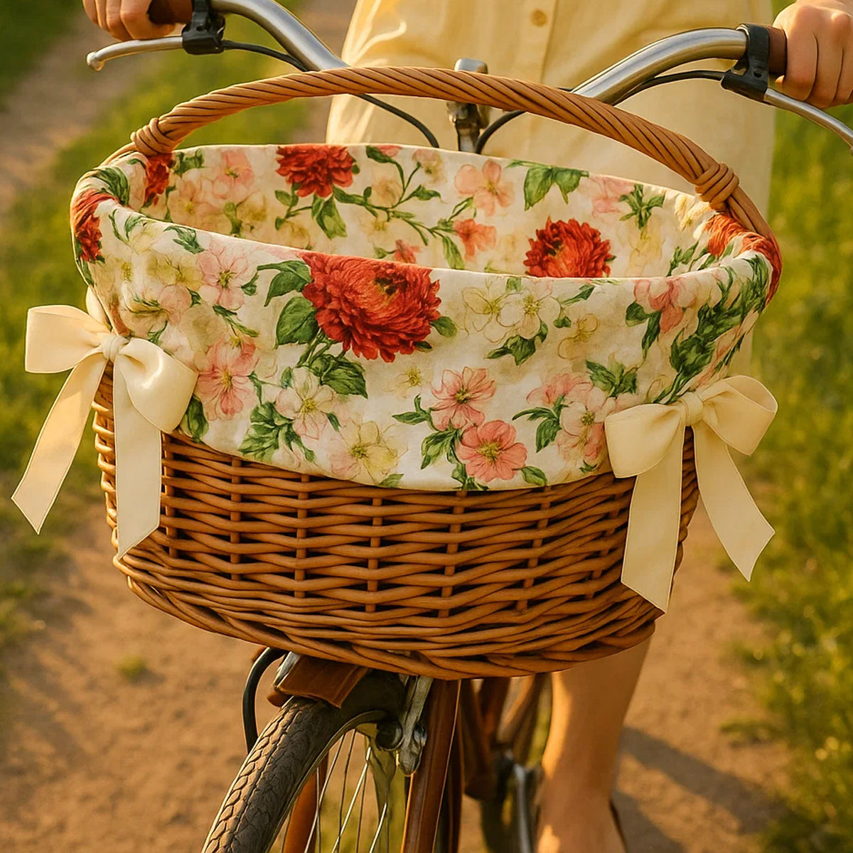 MILLYBO Fahrradkorb Einlage aus Stoff – Perfekte Passform & Schutz 911.003