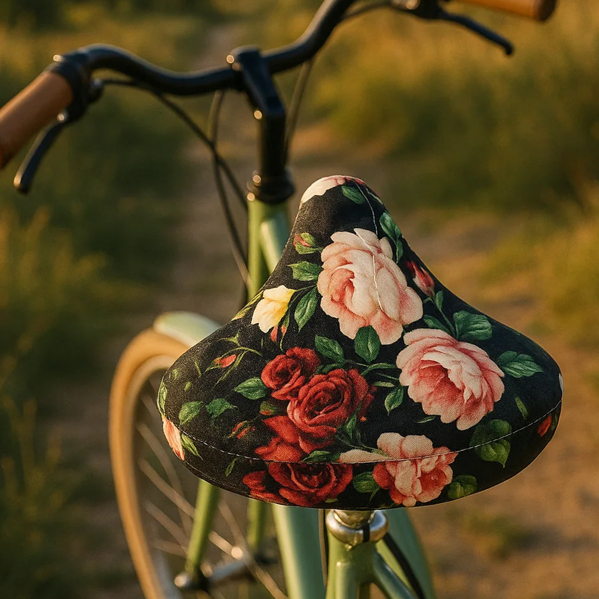 MILLYBO Fahrrad Sattelüberzug – Stylischer Schutz für Ihren Sattel 901.004
