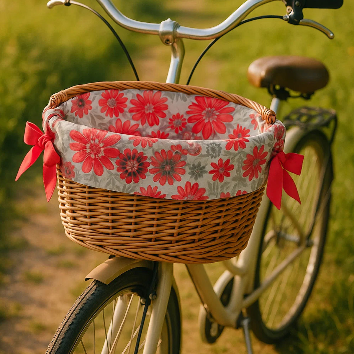 MILLYBO Fahrradkorb Einlage aus Stoff – Perfekte Passform & Schutz 100.003