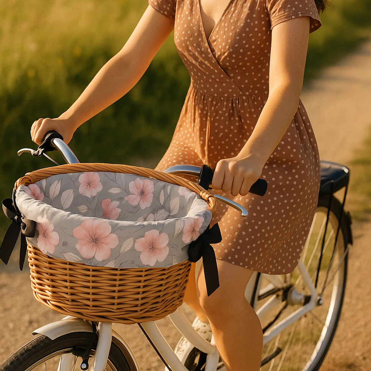 MILLYBO Fahrradkorb Einlage aus Stoff – Perfekte Passform & Schutz 905.002