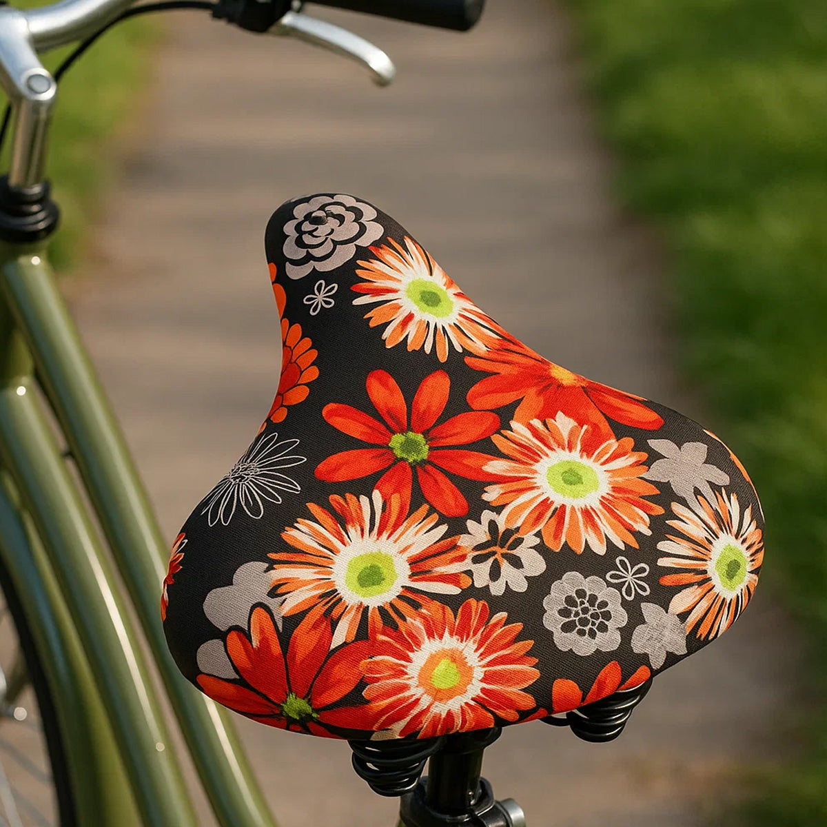 MILLYBO Fahrrad Sattelüberzug – Stylischer Schutz für Ihren Sattel 100.010
