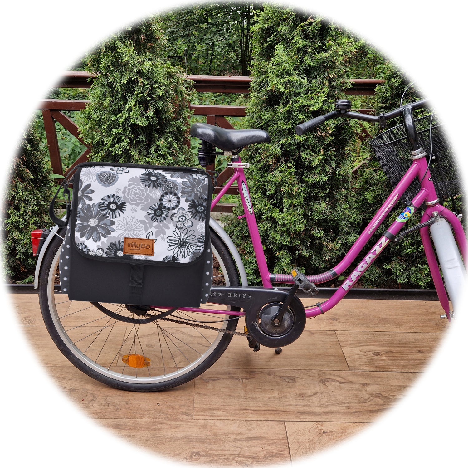 MILLYBO BETSIE Single Fahrradtasche für Gepäckträger 14L - 110.003