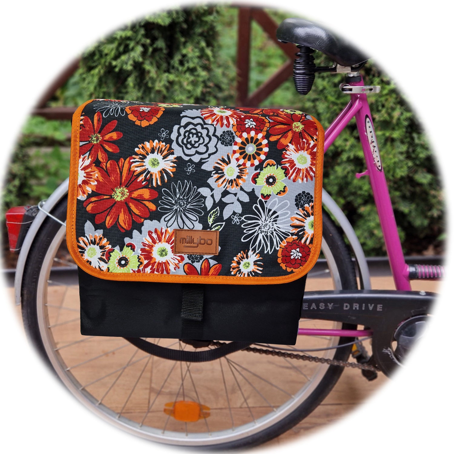 MILLYBO BETSIE Single Fahrradtasche für Gepäckträger 14L - 110.010