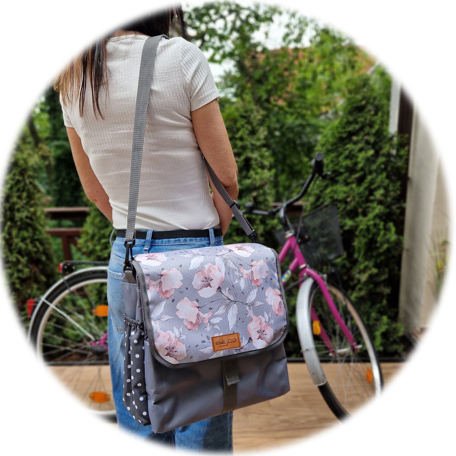 MILLYBO BETSIE Single Fahrradtasche für Gepäckträger 14L - 110.006