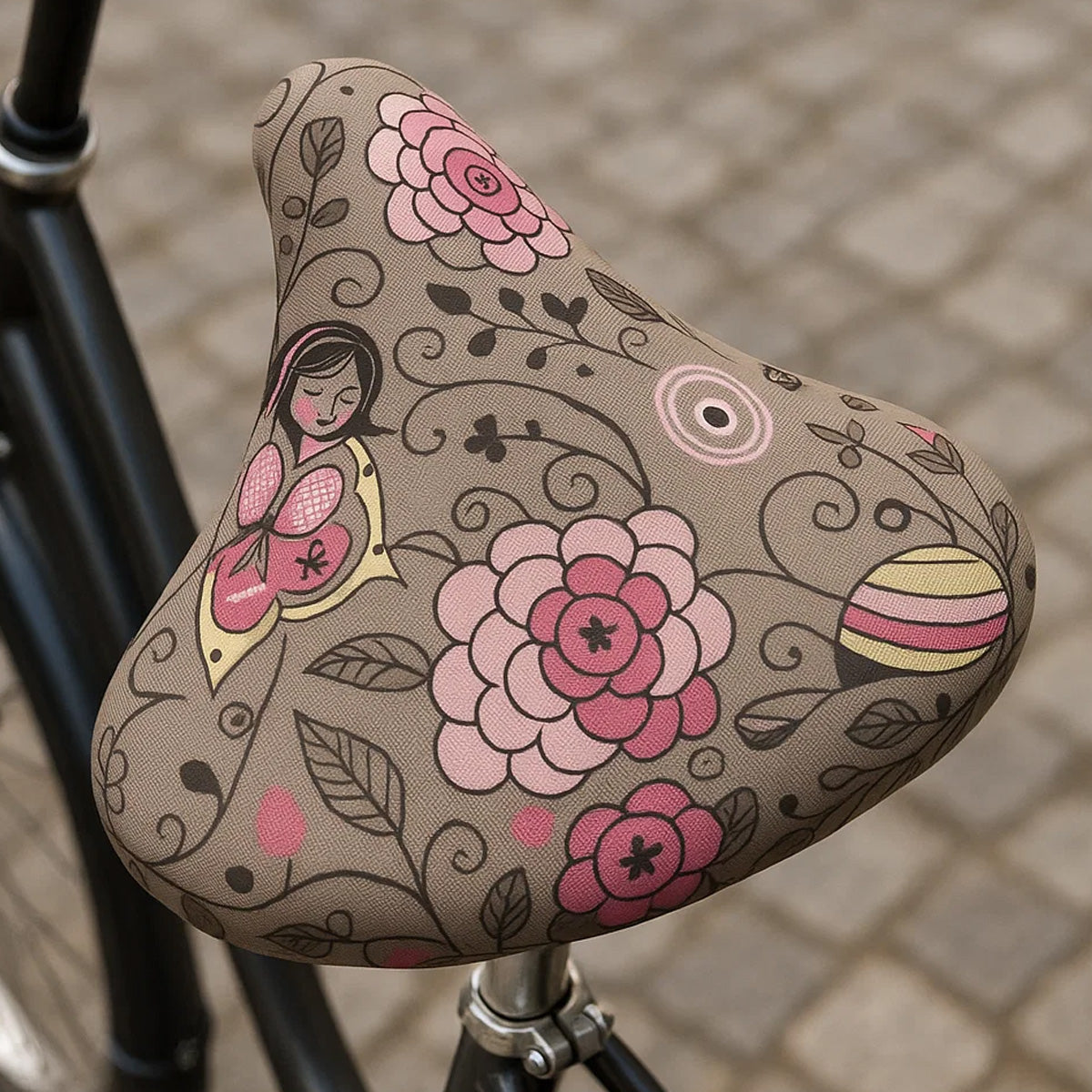 MILLYBO Fahrrad Sattelüberzug – Stylischer Schutz für Ihren Sattel 380.002